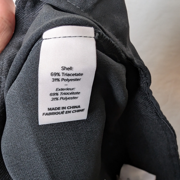 NWOT Cinq á Sept Brianne Pant black dress pants ankle side zipper 4 - Picture 11 of 12